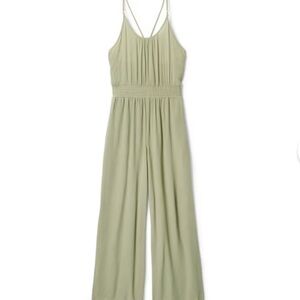 Prana Fernie Sweet Agave Wide Leg Jumpsuit NWT Size Small Swim Cover-Up